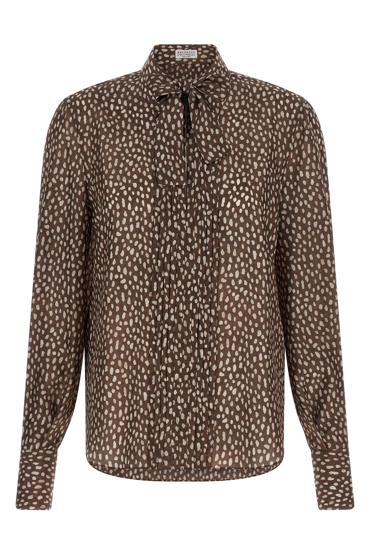 the brunello cucinelli shirt exemplifies sartorial excellence through its fluid