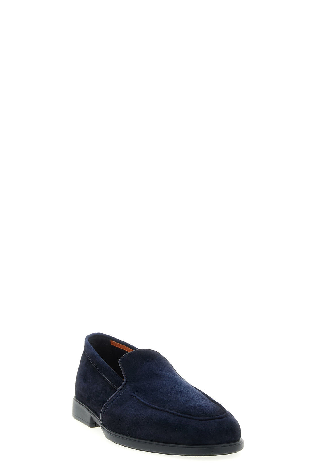 SANTONI 6 malibù suede loafers