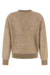 mohair and wool blend sweater woven