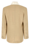single-breasted viscose smoking rimini blazer
