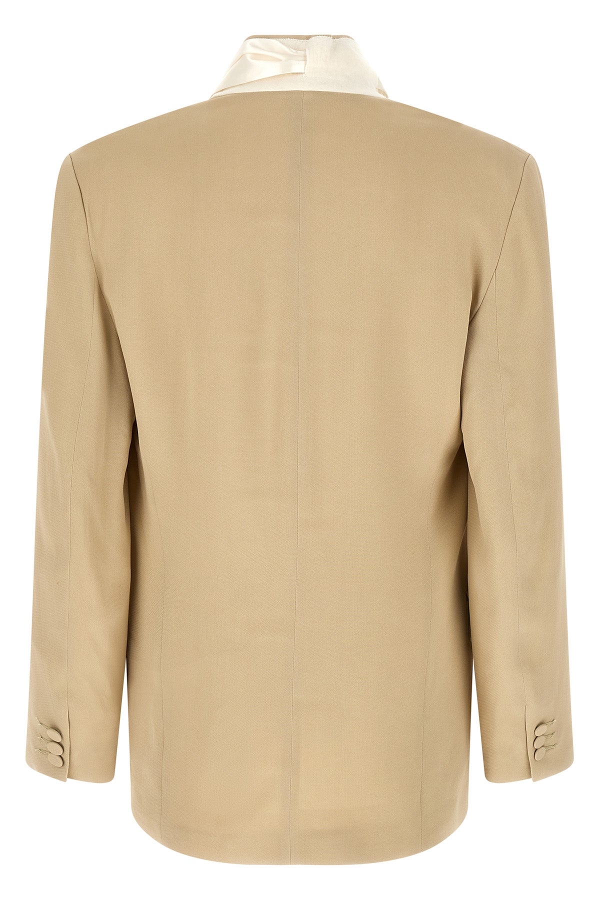 single-breasted viscose smoking rimini blazer