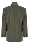dawn rimini single-breasted virgin wool marzotto blazer