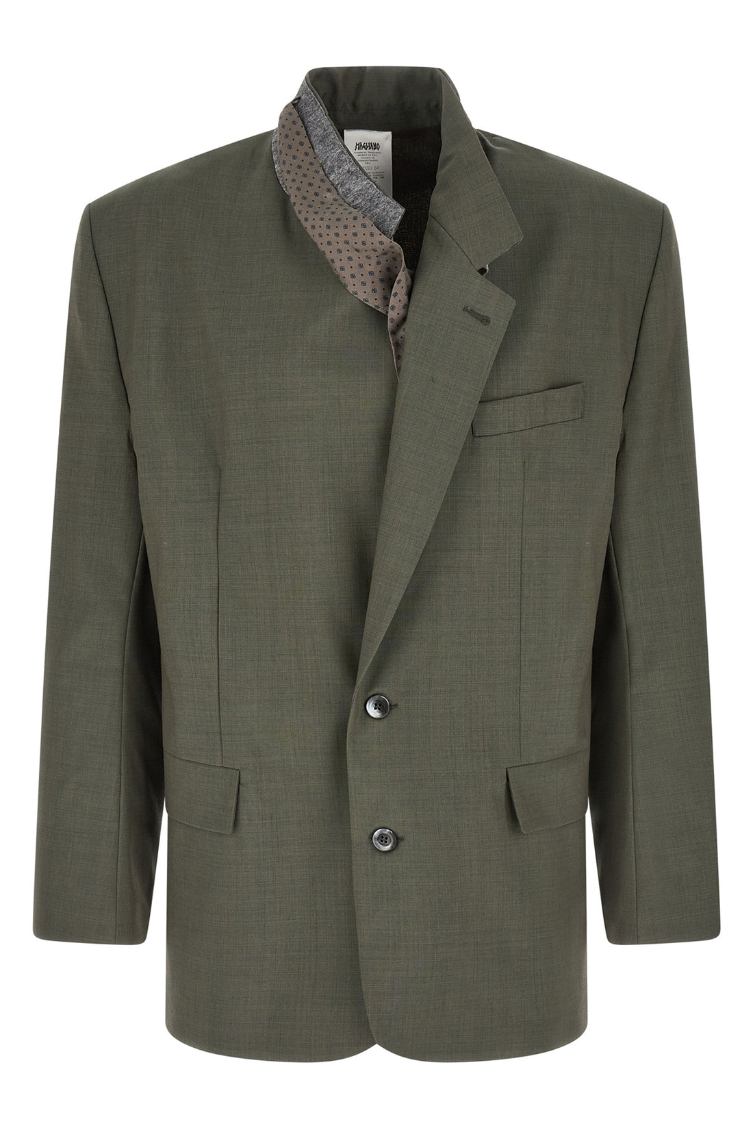 MAGLIANO L dawn rimini single-breasted virgin wool marzotto blazer