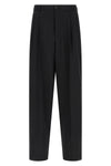 classic zip double pince cool wool pants
