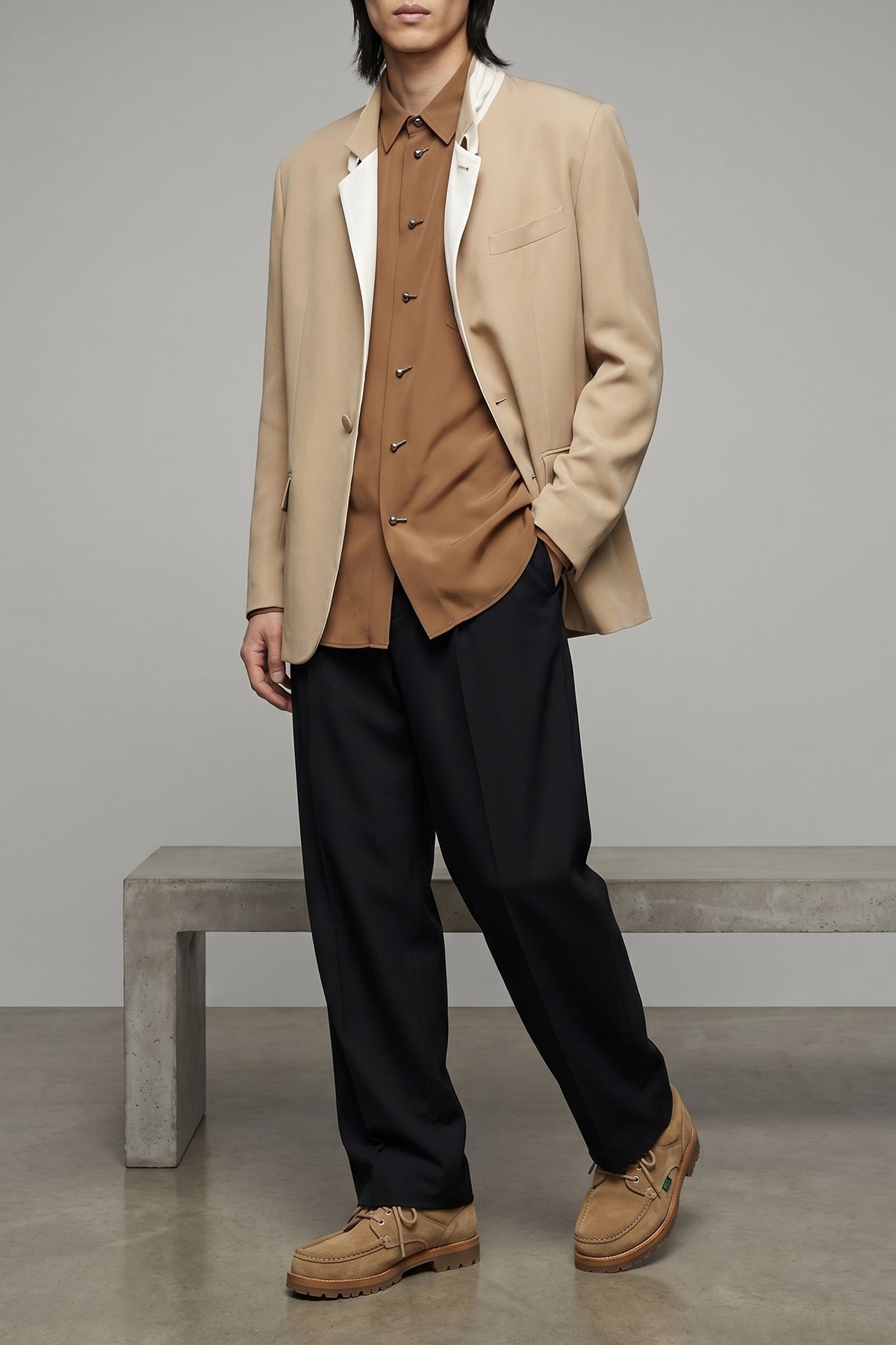 trekking shirt in light silk blend