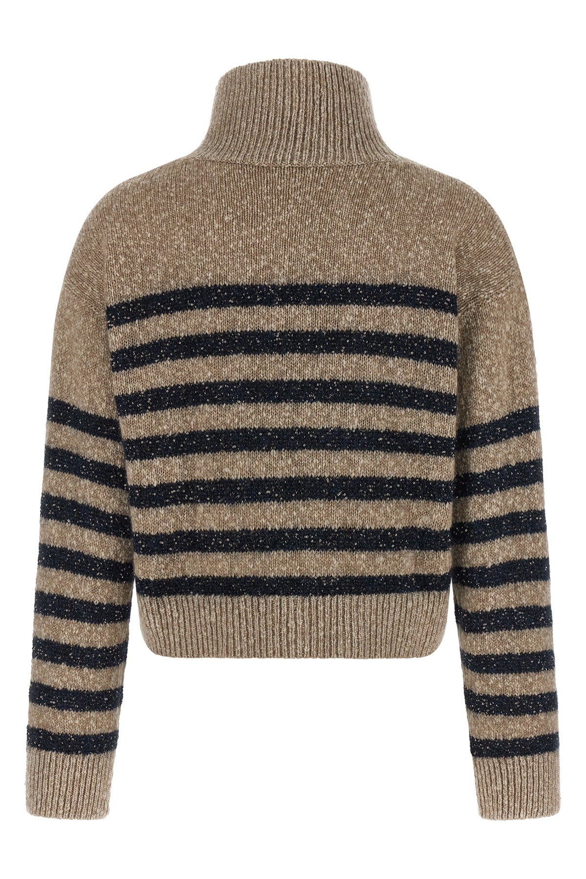 striped wool and cashmere blend sweater