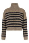 striped wool and cashmere blend sweater