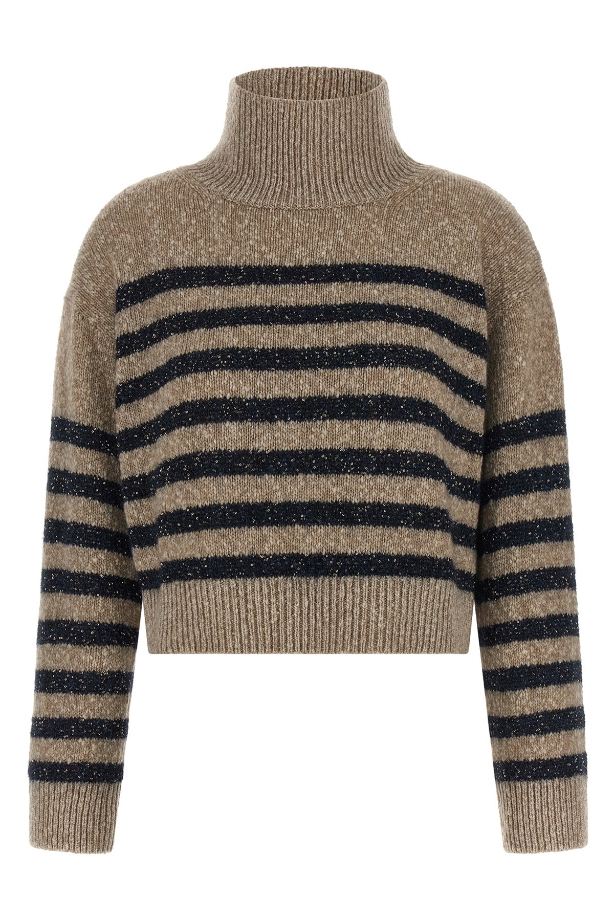 striped wool and cashmere blend sweater