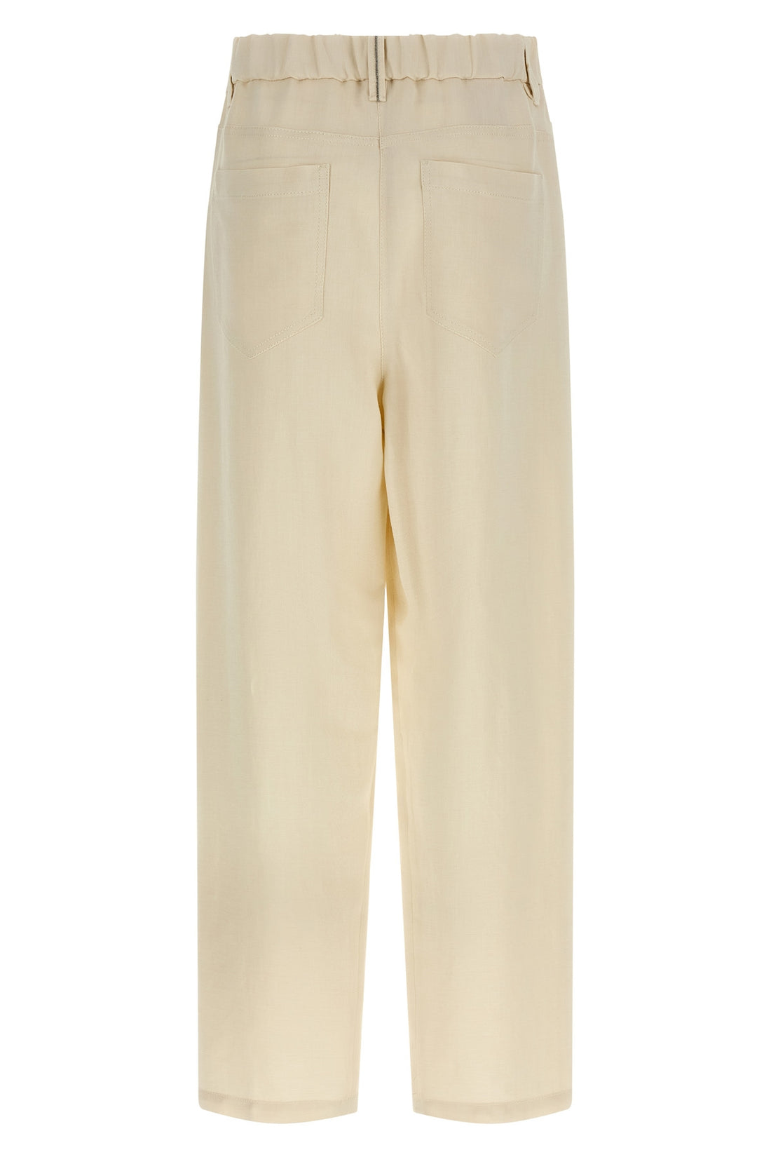 BRUNELLO CUCINELLI 42 five-pocket pants in linen blend
