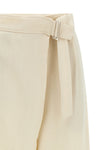 palazzo pants in linen blend