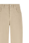 brunello cucinelli trousers redefine the codes of casual dress through a wide an