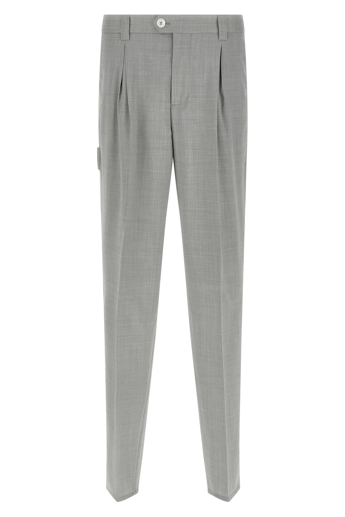 virgin wool dynamic canvas trousers