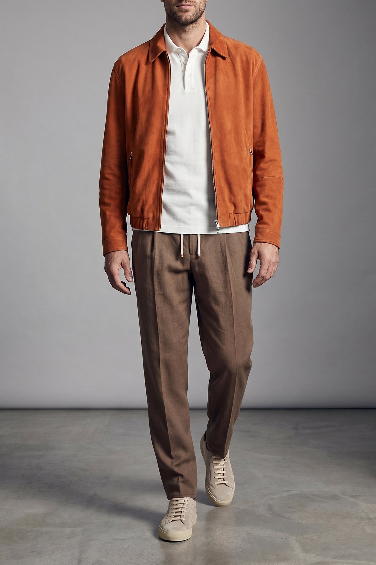 linen and cotton blend pants