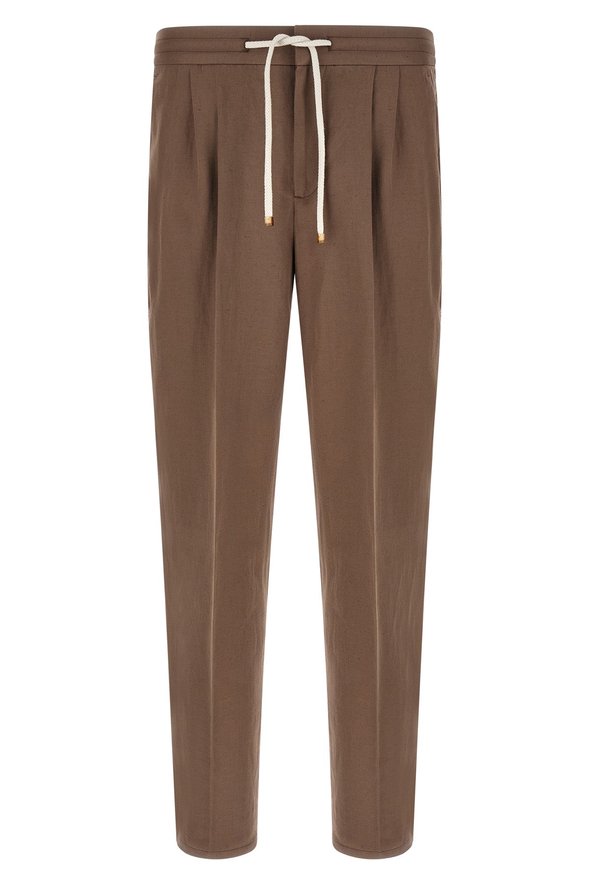 linen and cotton blend pants