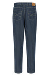 chinos in denim cotton