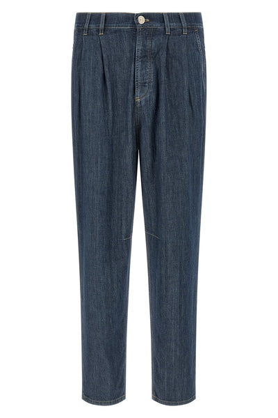 chinos in denim cotton