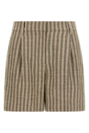 brunello cucinelli bermuda shorts redefine summer elegance through an impeccable