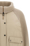 brunello cucinelli down jacket reinterprets outerwear through a sophisticated hy