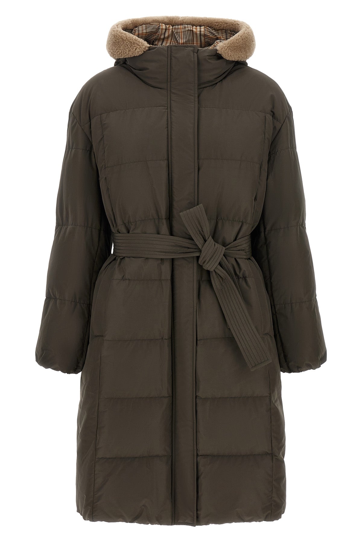 the brunello cucinelli padded down jacket redefines the codes of outerwear throu