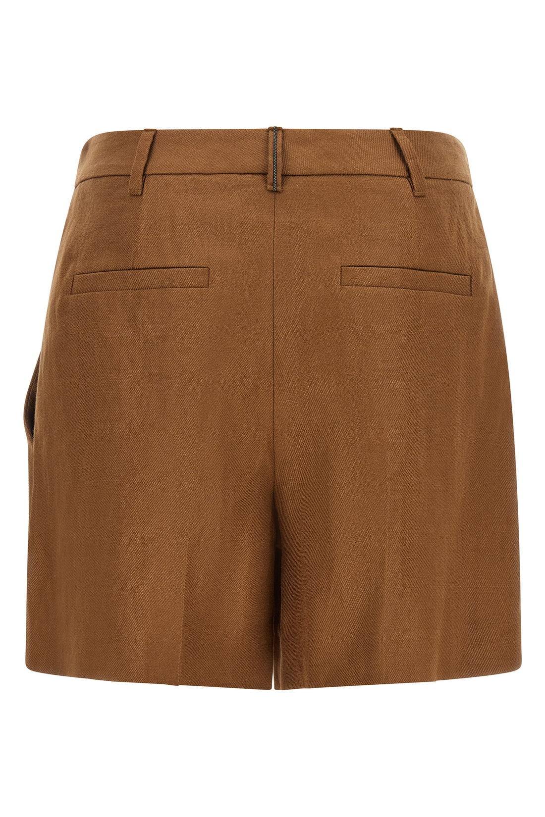 BRUNELLO CUCINELLI 42 brunello cucinelli tailored bermuda shorts exemplify superior italian manufactur
