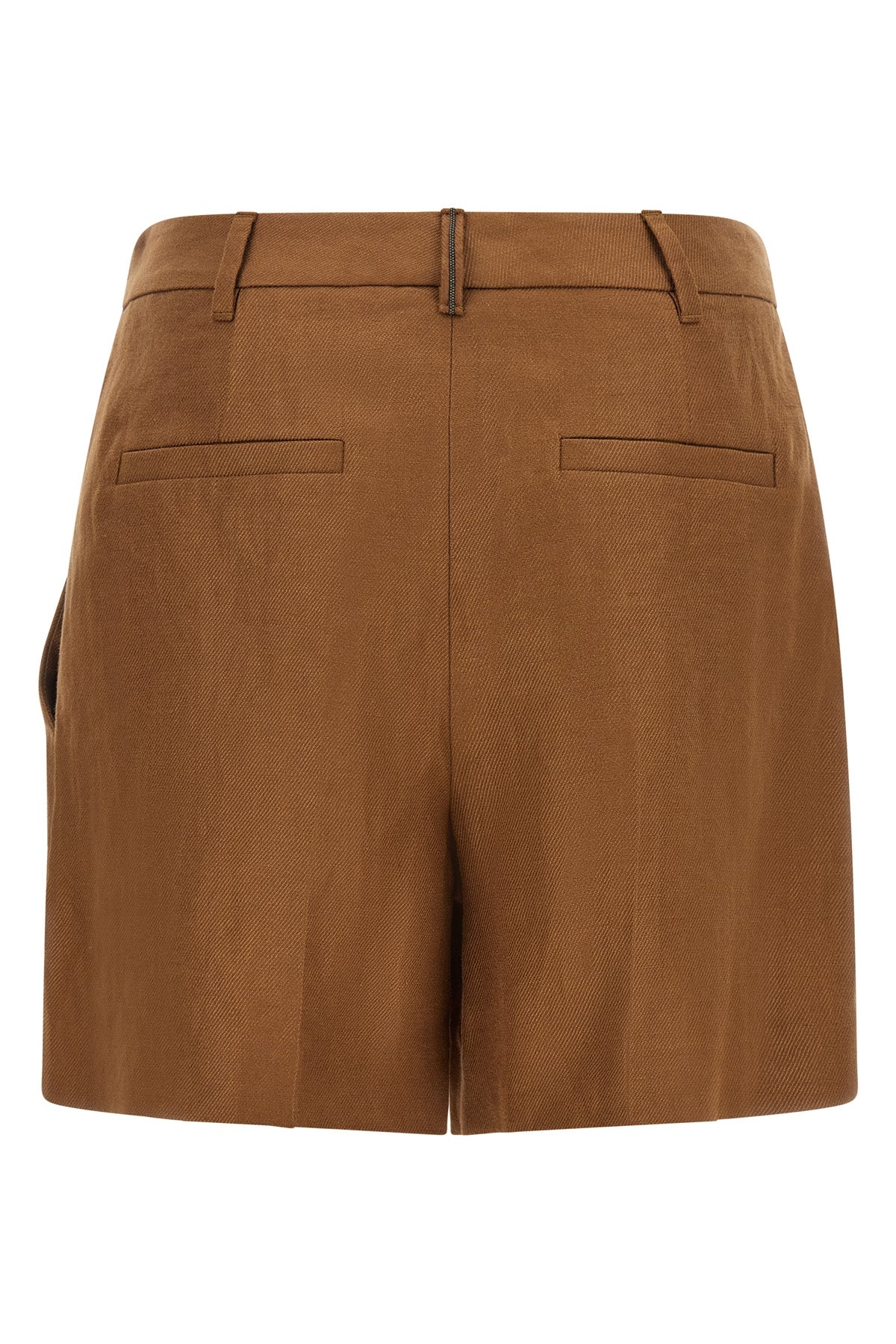 brunello cucinelli tailored bermuda shorts exemplify superior italian manufactur