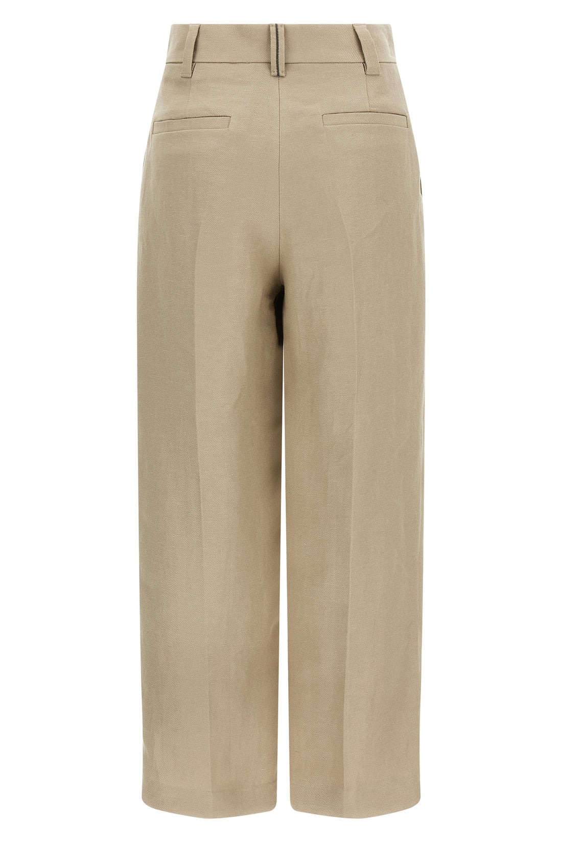BRUNELLO CUCINELLI 38 linen trousers