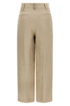 linen trousers