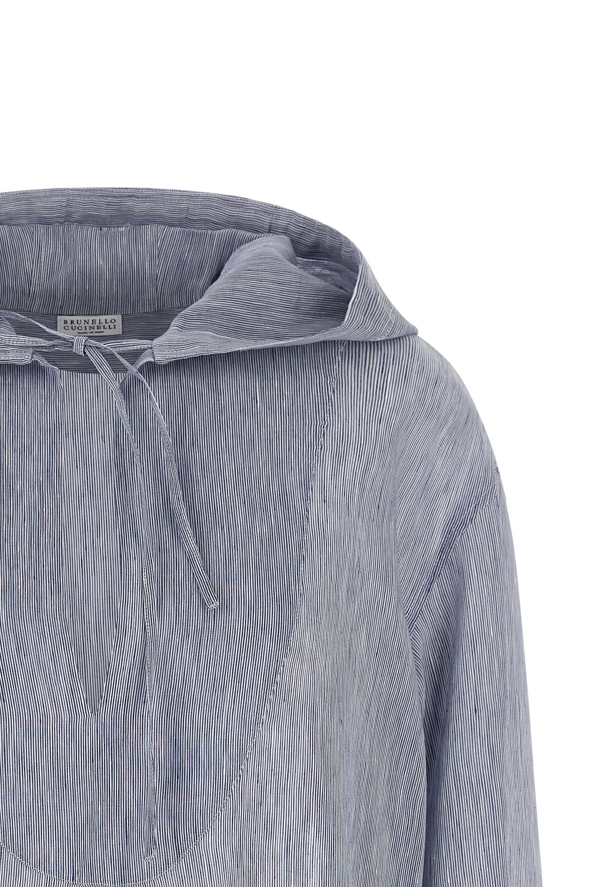 the brunello cucinelli shirt combines sartorial precision