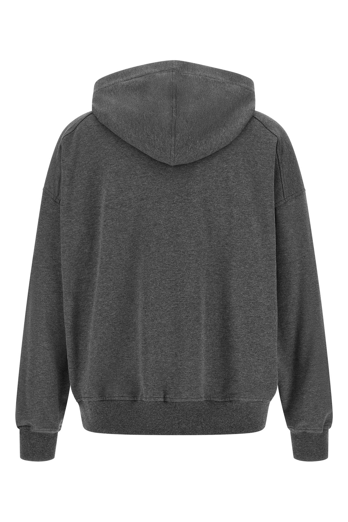 lightweight stretch cotton mélange hoodie