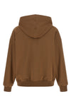 lightweight stretch cotton hoodie