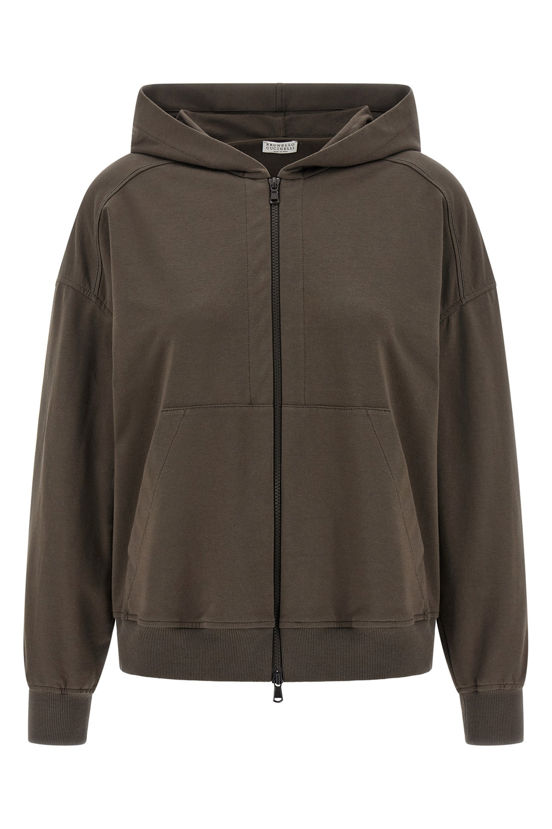 BRUNELLO CUCINELLI M hoodie in brushed cotton