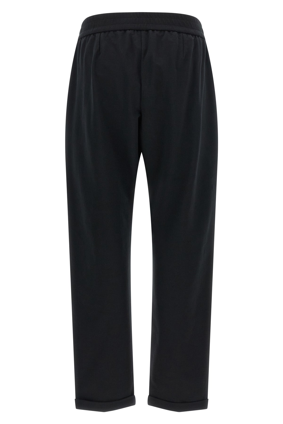 track joggers in light stretch cotton sweatshirt
