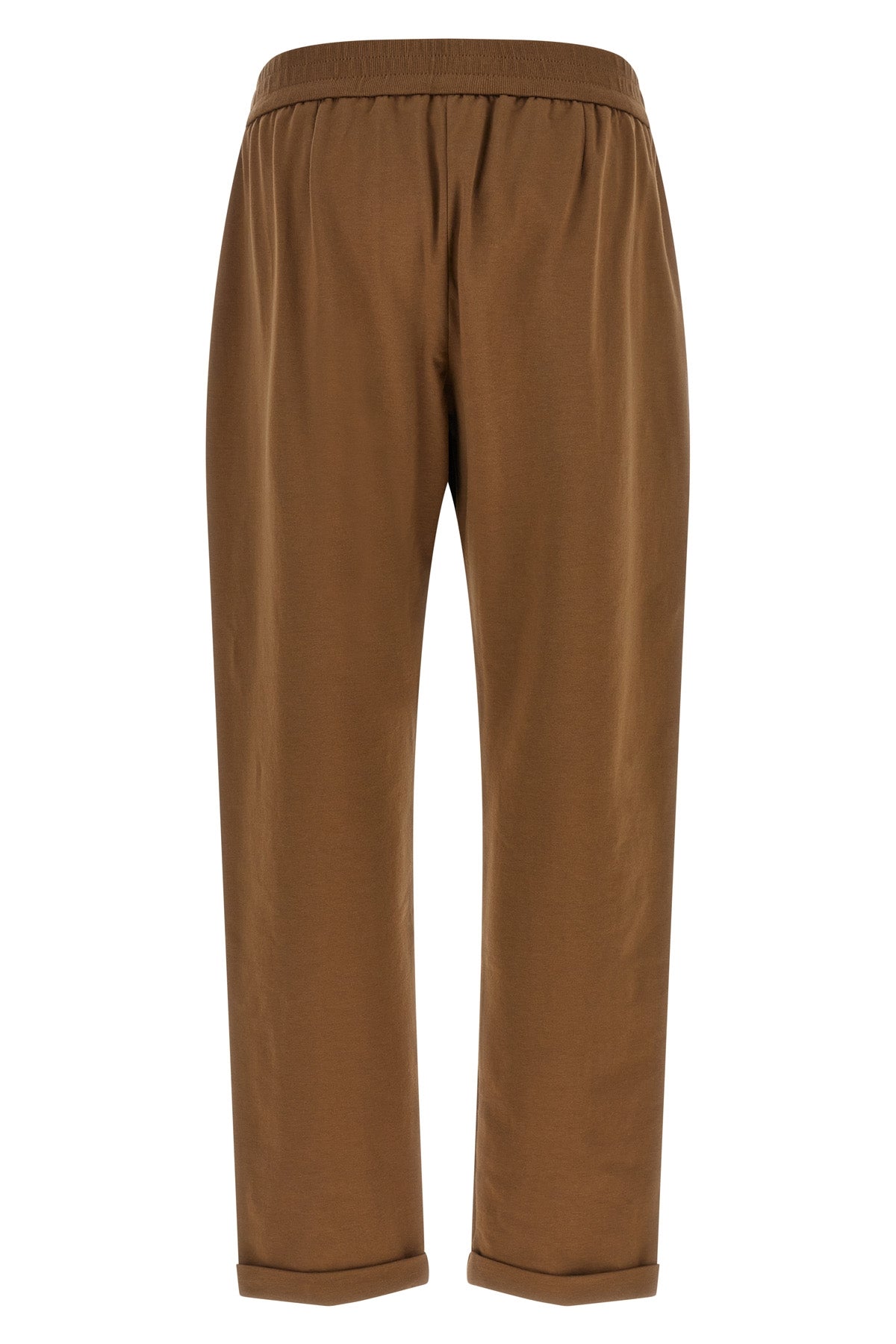 track joggers in light stretch cotton sweatshirt
