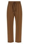 track joggers in light stretch cotton sweatshirt