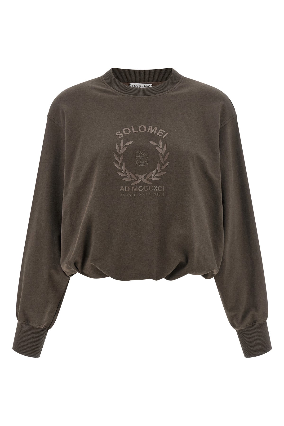 tech cotton sweatshirt