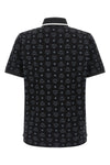cotton jacquard polo shirt