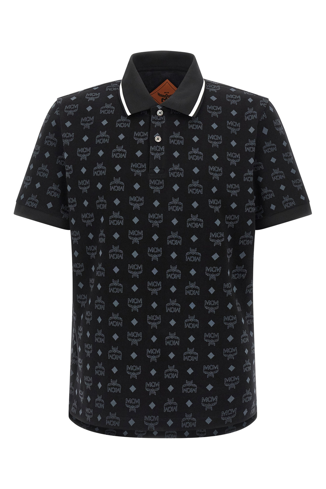 MCM M cotton jacquard polo shirt