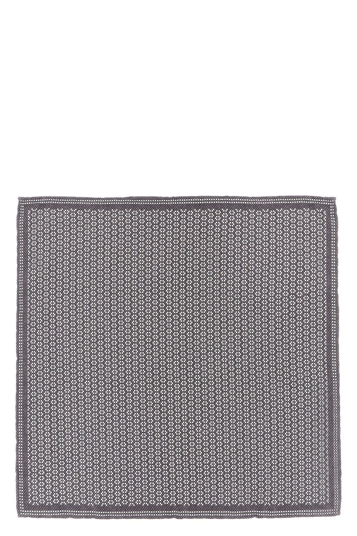 brunello cucinellis double-sided pocket square in silk