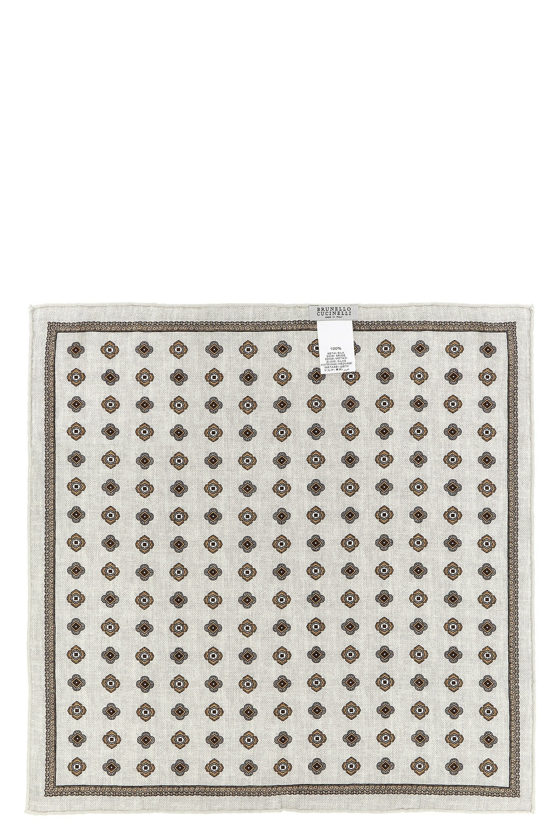 BRUNELLO CUCINELLI OS the brunello cucinelli double-face pocket square