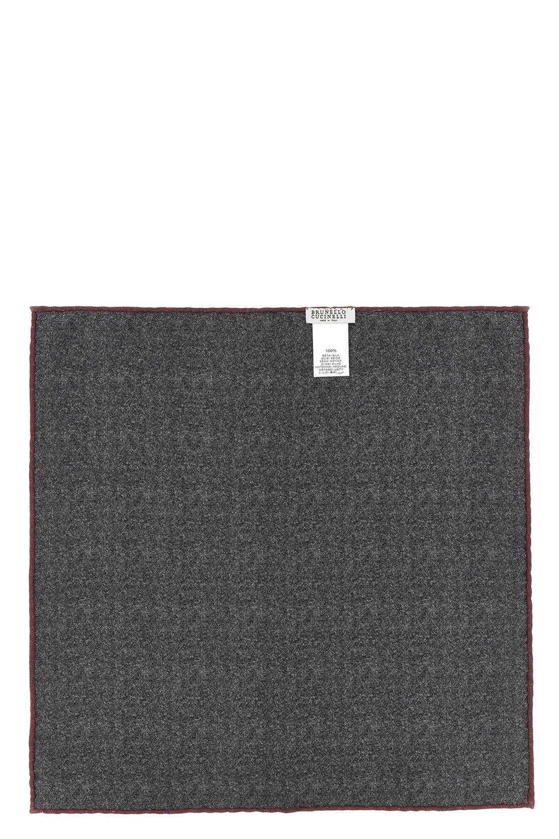 BRUNELLO CUCINELLI OS the brunello cucinelli pure silk pocket square