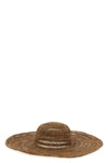 miaro hat in natural raffia woven