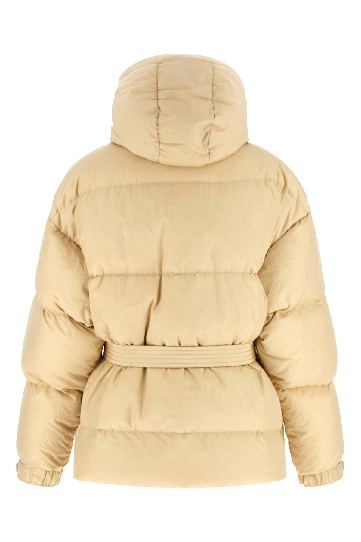 michlin quilted nylon powder down jacket