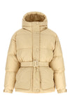 michlin quilted nylon powder down jacket