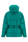 michlin quilted nylon powder down jacket