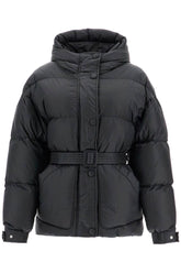 michlin belted down jacket