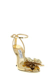 mimmi sandals in glossy laminated leather