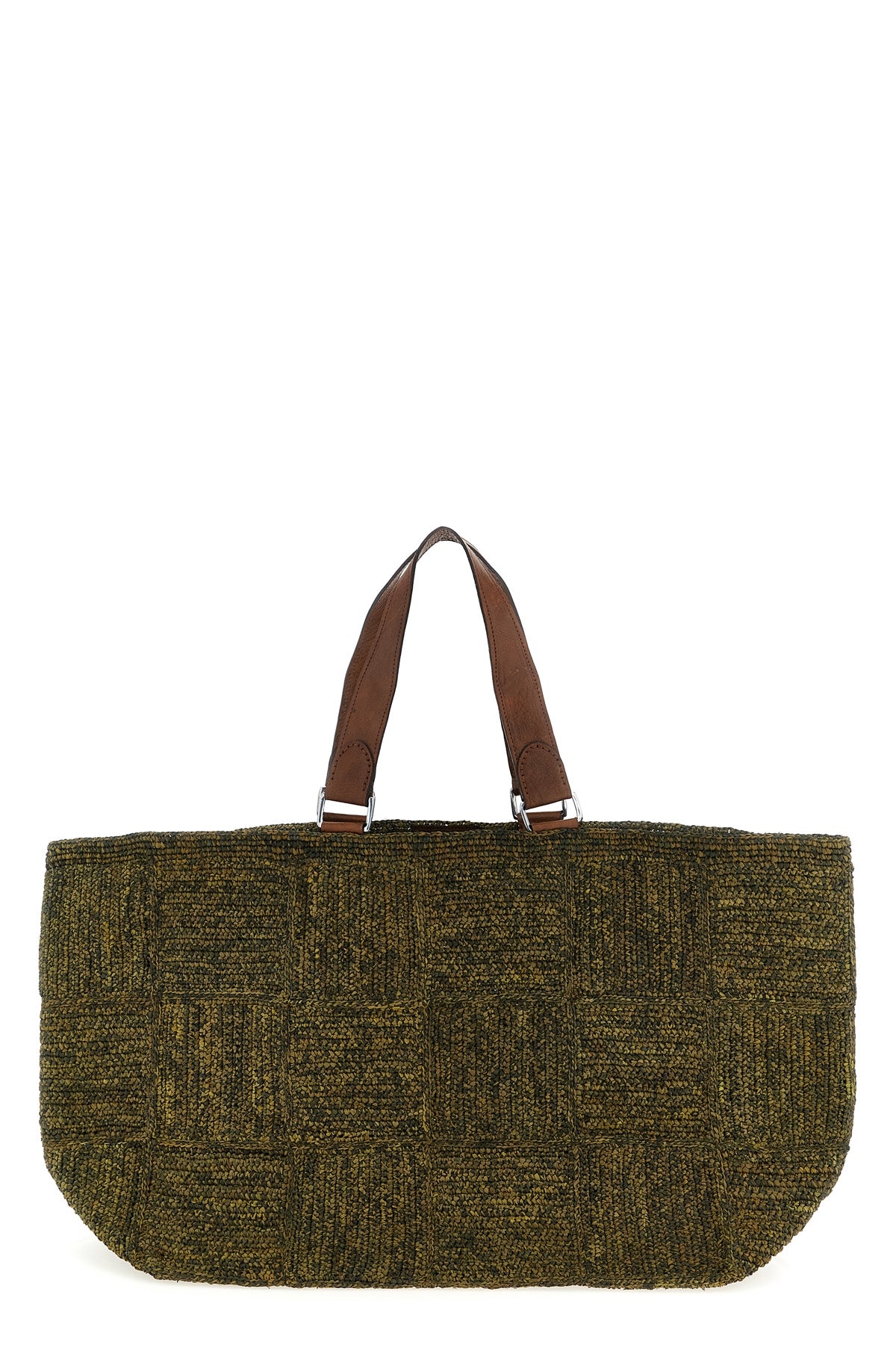 miray crocheted raffia shopping