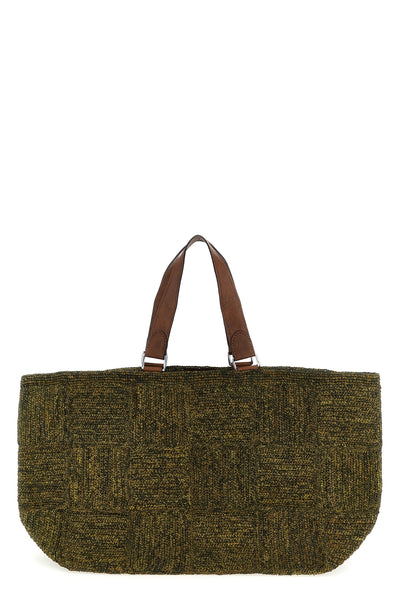 miray crocheted raffia shopping