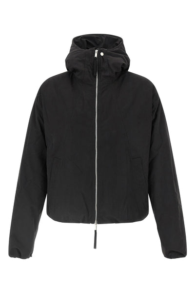 m j 74 water-repellent peach hand cotton blend jacket