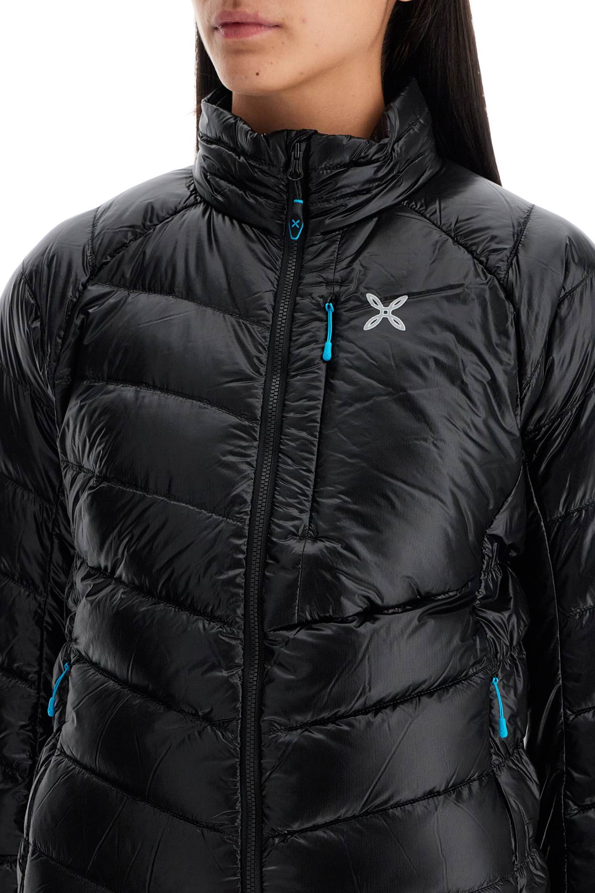 short helios down jacket